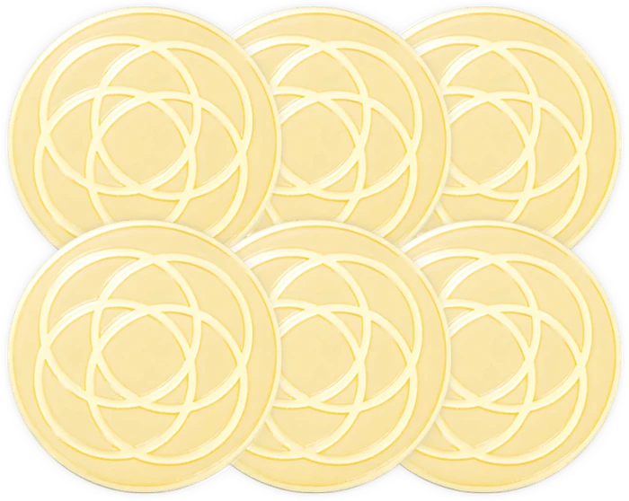 6 Harmoni EMF protection stickers